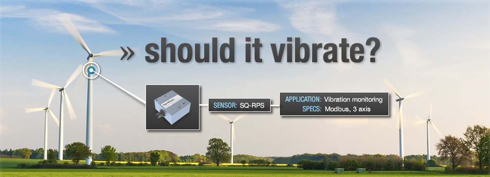 Vibration Sensor SQ-RPS – Vibration Monitoring