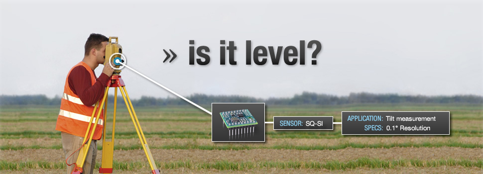 Inclinometer SQ-SI – Tilt Measurement