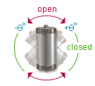 Tilt Sensor, Zero Power — SQ-SEN-645B Functional Diagram