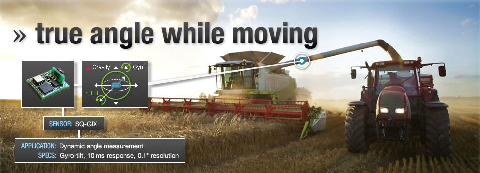 Vertical Gyro, Dynamic Inclinometer, GravityGyro SQ-GIX – Dynamic Angle Measurement