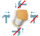 Shock & Acceleration Sensor, Single Direction — SQ-ASF Functional Diagram